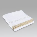 Edera bath towel cuoio