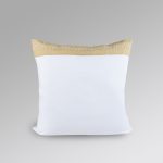 Edera euro pillowcase giallo cuoio