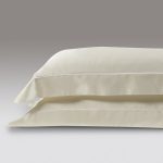 lazy silk coppia federe bianco naturale